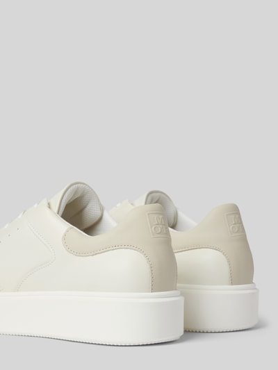 Peek & Cloppenburg Marc O'PoloLedersneaker Mit Label-Prägung Modell 'CORA' In Offwhite