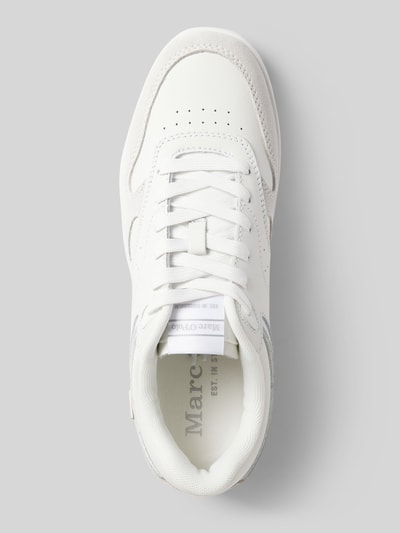 Peek & Cloppenburg Marc O'PoloLow Top Sneaker Mit Wildleder-Details In Weiss