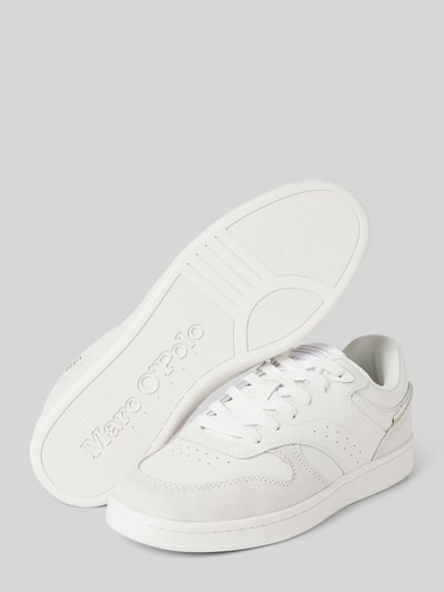 Peek & Cloppenburg Marc O'PoloLow Top Sneaker Mit Wildleder-Details In Weiss