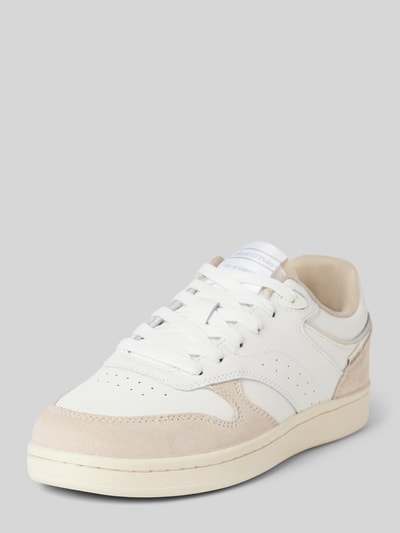 Peek & Cloppenburg Marc O'PoloLow Top Sneaker mit Wildleder-Details in sand