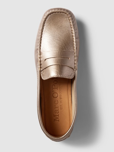 Peek & Cloppenburg Marc O'PoloMokassins Aus Leder Modell 'Selma' In Gold