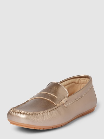 Peek & Cloppenburg Marc O'PoloMokassins aus Leder Modell 'Selma' in gold