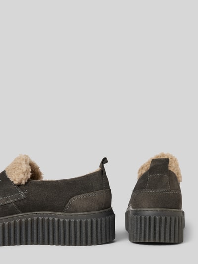 Peek & Cloppenburg Marc O'PoloPlateau-Loafer Mit Wärmender Einlage In Dunkelgrau