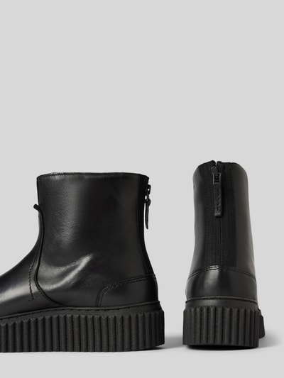 Peek & Cloppenburg Marc O'PoloPlateau-Stiefel Mit Rückseitigem Reißverschluss In Black