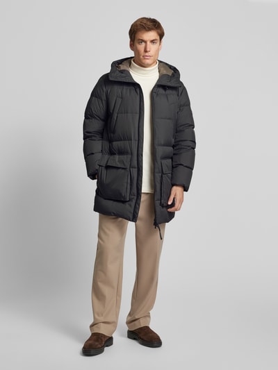 Peek & Cloppenburg Marc O'PoloRegular Fit Daunenjacke mit wasserabweisender Oberfläche in anthrazit