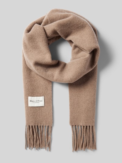 Peek & Cloppenburg Marc O'PoloSchal mit Fransen in taupe melange