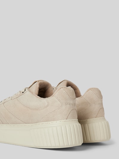 Peek & Cloppenburg Marc O'PoloSneaker Mit Label-Applikation Modell 'SVEA' In Taupe