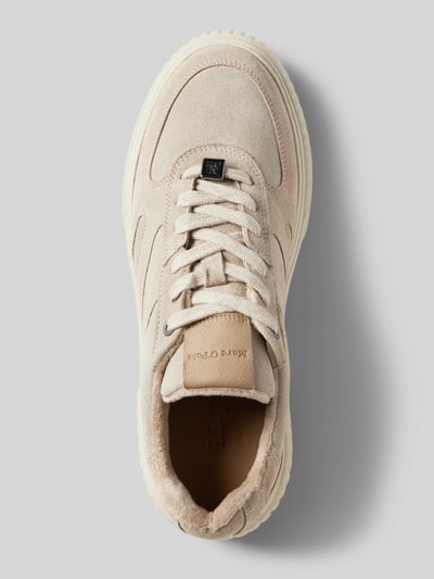 Peek & Cloppenburg Marc O'PoloSneaker Mit Label-Applikation Modell 'SVEA' In Taupe