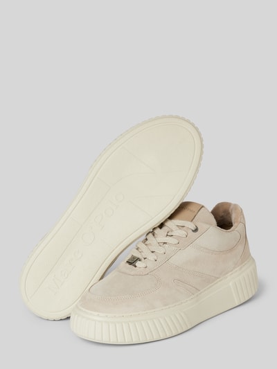 Peek & Cloppenburg Marc O'PoloSneaker Mit Label-Applikation Modell 'SVEA' In Taupe
