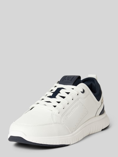 Peek & Cloppenburg Marc O'PoloSneaker mit Label-Details Modell 'Niclas' in weiss