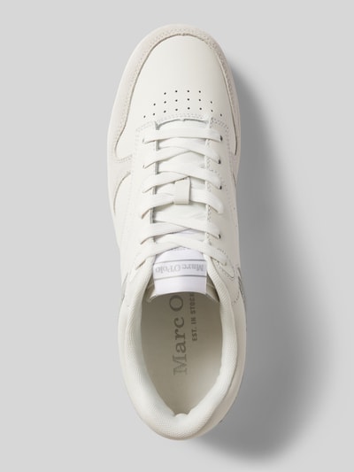 Peek & Cloppenburg Marc O'PoloSneaker Mit Label-Details Modell 'Vincenzo' In Weiss