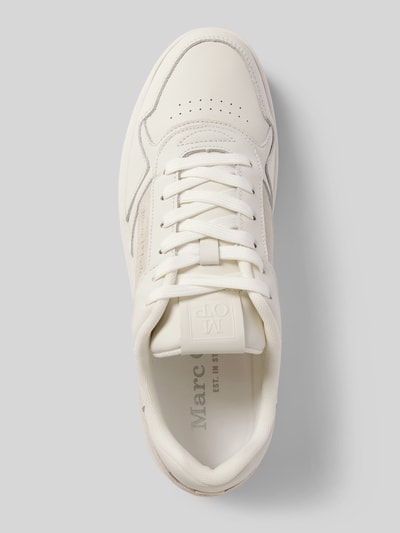 Peek & Cloppenburg Marc O'PoloSneaker Mit Label-Prägung Modell 'Carlo' In Weiss