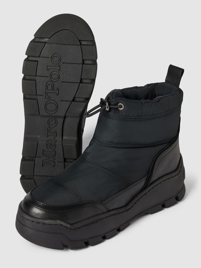 Peek & Cloppenburg Marc O'PoloSnow Boots Mit Tunnelzug Modell 'Jarl' In Black