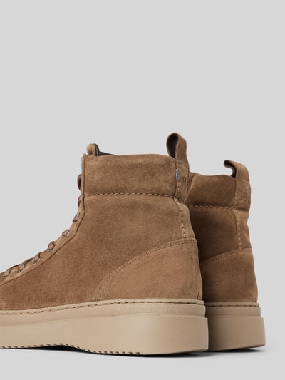 Peek & Cloppenburg Marc O'PoloStiefel Mit Schnürung Und Innenzipper In Taupe