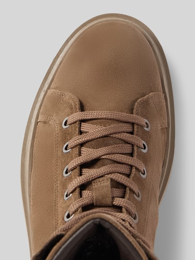 Peek & Cloppenburg Marc O'PoloStiefel Mit Schnürung Und Innenzipper In Taupe