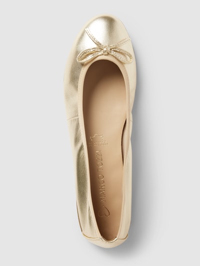 Peek & Cloppenburg Marco TozziLederballerinas In Metallic In Gold
