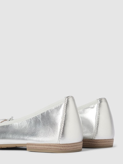 Peek & Cloppenburg Marco TozziLederballerinas In Metallic In Silber