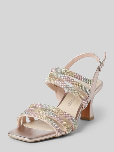 Peek & Cloppenburg Marco TozziSandalette Mit Strasssteinbesatz In Rose Melange