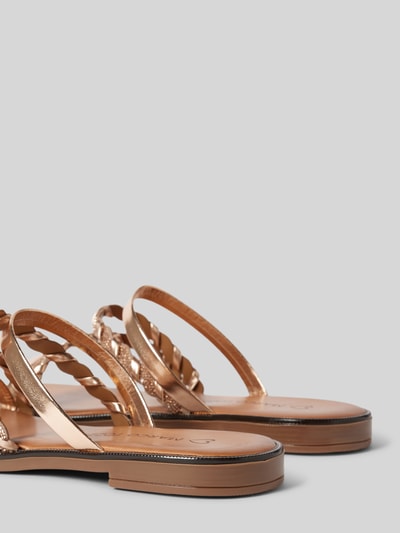 Peek & Cloppenburg Marco TozziSandalette Mit Ziersteinbesatz In Rose