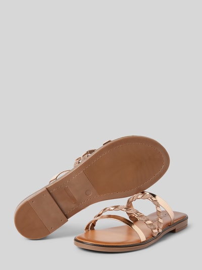 Peek & Cloppenburg Marco TozziSandalette Mit Ziersteinbesatz In Rose