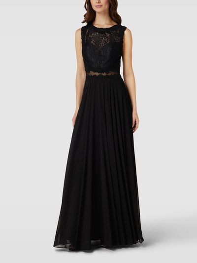 Peek & Cloppenburg MascaraAbendkleid Mit Floralen Stickereien In Black