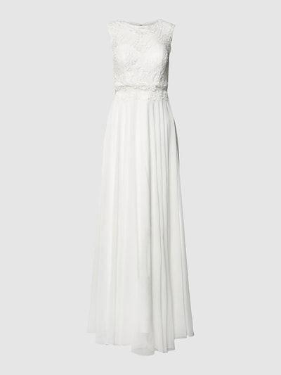 Peek & Cloppenburg MascaraAbendkleid Mit Floralen Stickereien In Offwhite