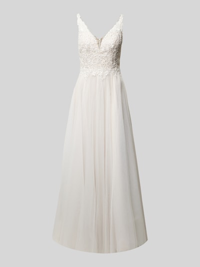 Peek & Cloppenburg MascaraBrautkleid mit Häkelspitze in offwhite