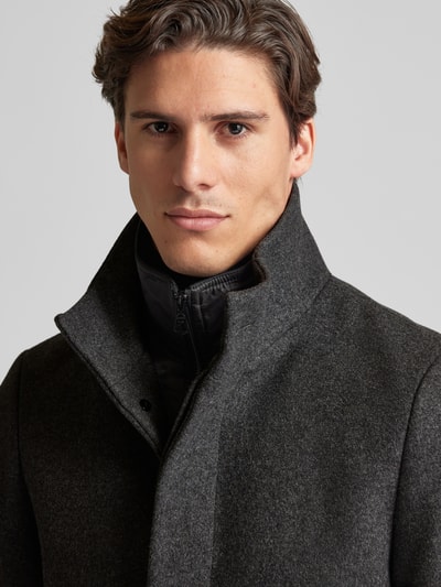 Peek & Cloppenburg MatiniqueMantel Mit Stehkragen Modell 'Harvey' In Anthrazit
