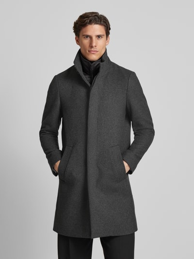 Peek & Cloppenburg MatiniqueMantel Mit Stehkragen Modell 'Harvey' In Anthrazit