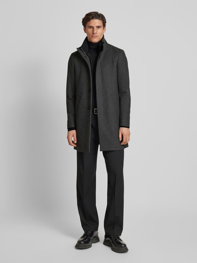 Peek & Cloppenburg MatiniqueMantel mit Stehkragen Modell 'Harvey' in anthrazit