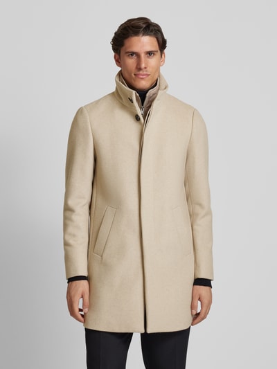 Peek & Cloppenburg MatiniqueMantel Mit Stehkragen Modell 'Harvey' In Beige