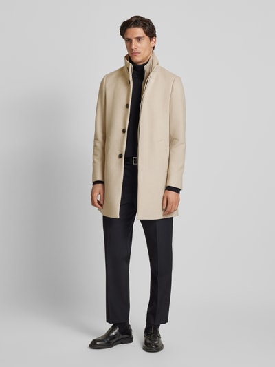 Peek & Cloppenburg MatiniqueMantel mit Stehkragen Modell 'Harvey' in beige