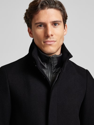 Peek & Cloppenburg MatiniqueMantel Mit Stehkragen Modell 'Harvey' In Black