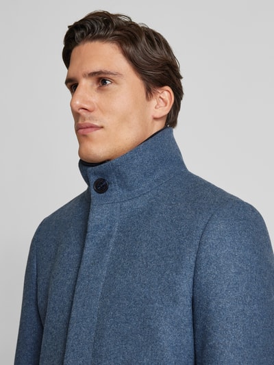 Peek & Cloppenburg MatiniqueMantel Mit Stehkragen Modell 'Harvey' In Bleu