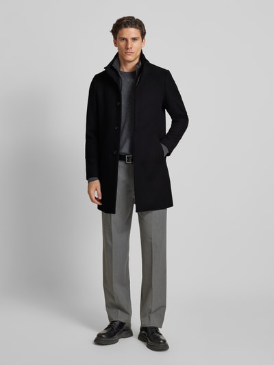 Peek & Cloppenburg MatiniqueMantel mit Stehkragen Modell 'Harvey' in black