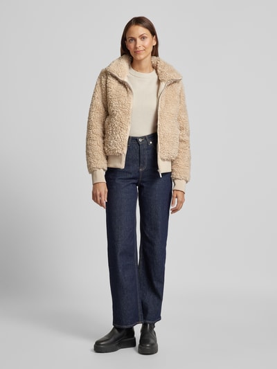 Peek & Cloppenburg MazineJacke mit Stehkragen Modell 'Sandy' in offwhite