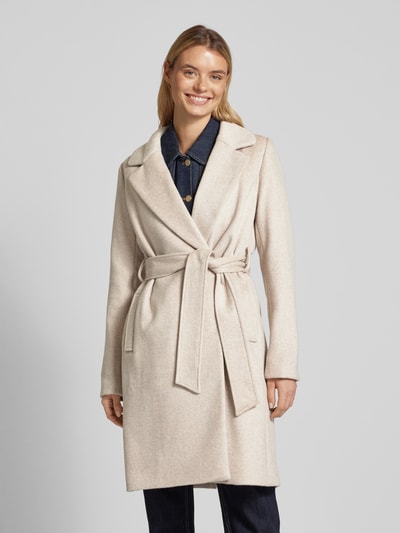 Peek & Cloppenburg MbyMWollmantel Mit Eingrifftaschen Modell 'Tanni' In Beige