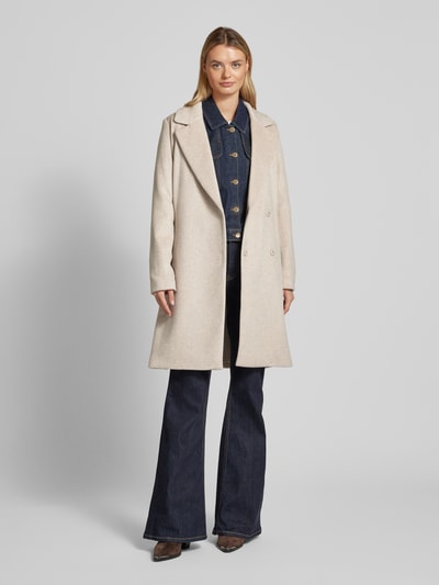 Peek & Cloppenburg MbyMWollmantel Mit Eingrifftaschen Modell 'Tanni' In Beige