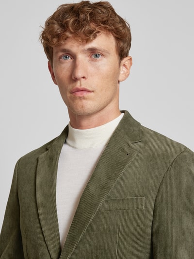 Peek & Cloppenburg MCNEAL2-Knopf-Sakko Mit Reverskragen In Oliv
