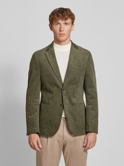 Peek & Cloppenburg MCNEAL2-Knopf-Sakko Mit Reverskragen In Oliv