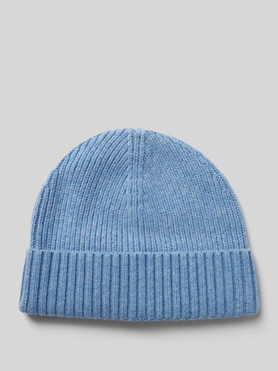 Peek & Cloppenburg MCNEALBeanie mit Label-Badge in bleu melange