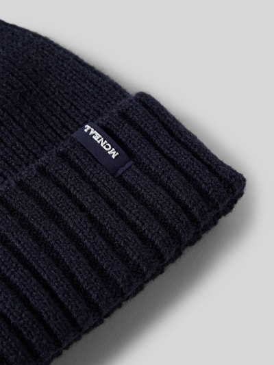 Peek & Cloppenburg MCNEALBeanie Mit Label-Detail In Marine