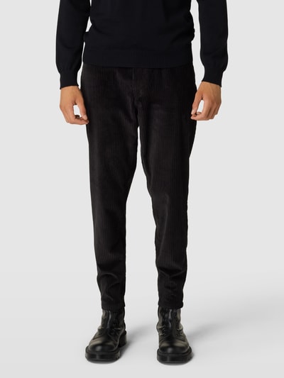 Peek & Cloppenburg MCNEALCordhose Aus Reiner Baumwolle In Black