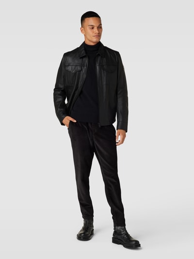 Peek & Cloppenburg MCNEALCordhose aus reiner Baumwolle in black
