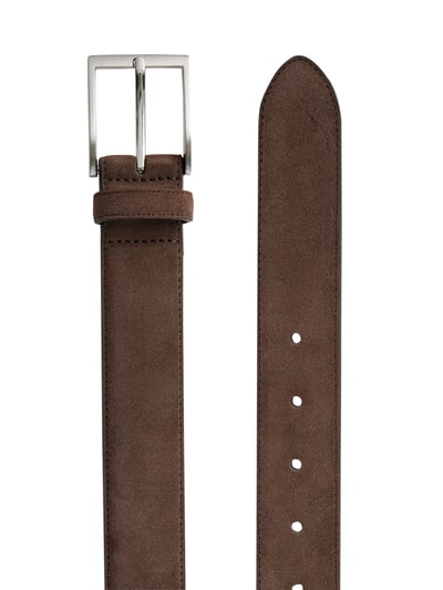 Peek & Cloppenburg MCNEALGürtel Aus Veloursleder In Schoko