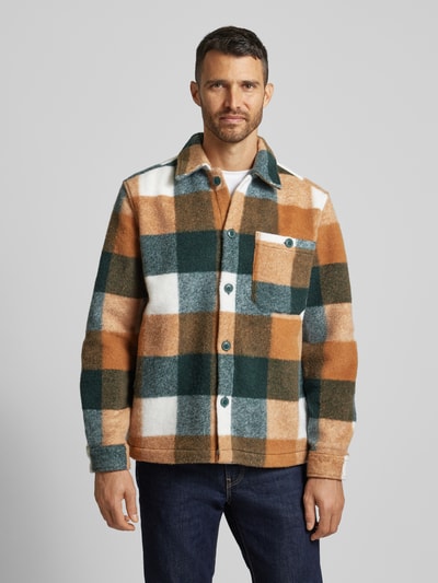 Peek & Cloppenburg MCNEALHemdjacke Mit Haifischkragen In Bottle