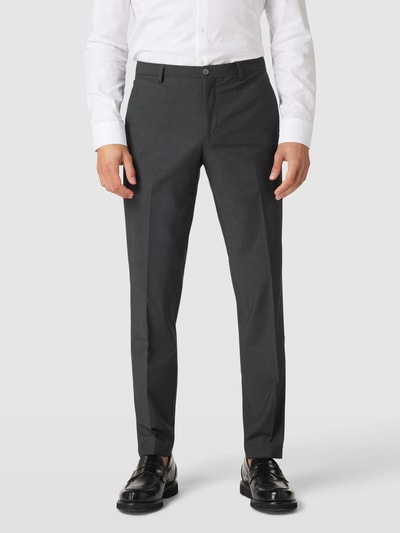 Peek & Cloppenburg MCNEALHose Mit Bügelfalten In Anthrazit