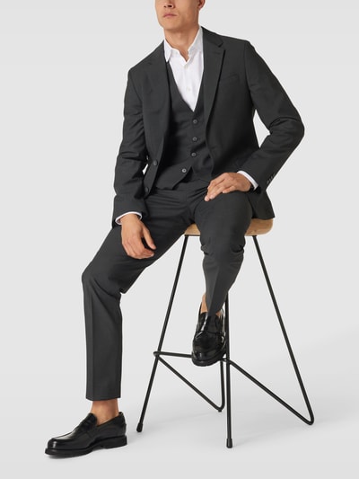 Peek & Cloppenburg MCNEALHose mit Bügelfalten in anthrazit