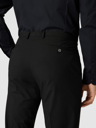 Peek & Cloppenburg MCNEALHose Mit Bügelfalten In Black