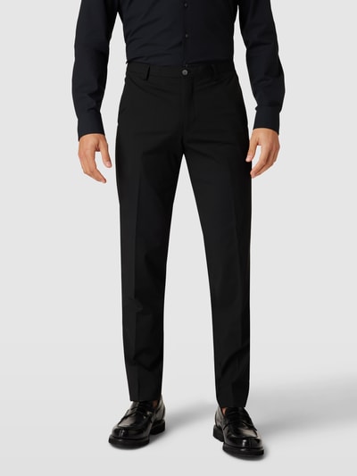 Peek & Cloppenburg MCNEALHose Mit Bügelfalten In Black